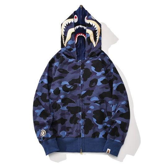 Bape Double Hoodie “SHARK”