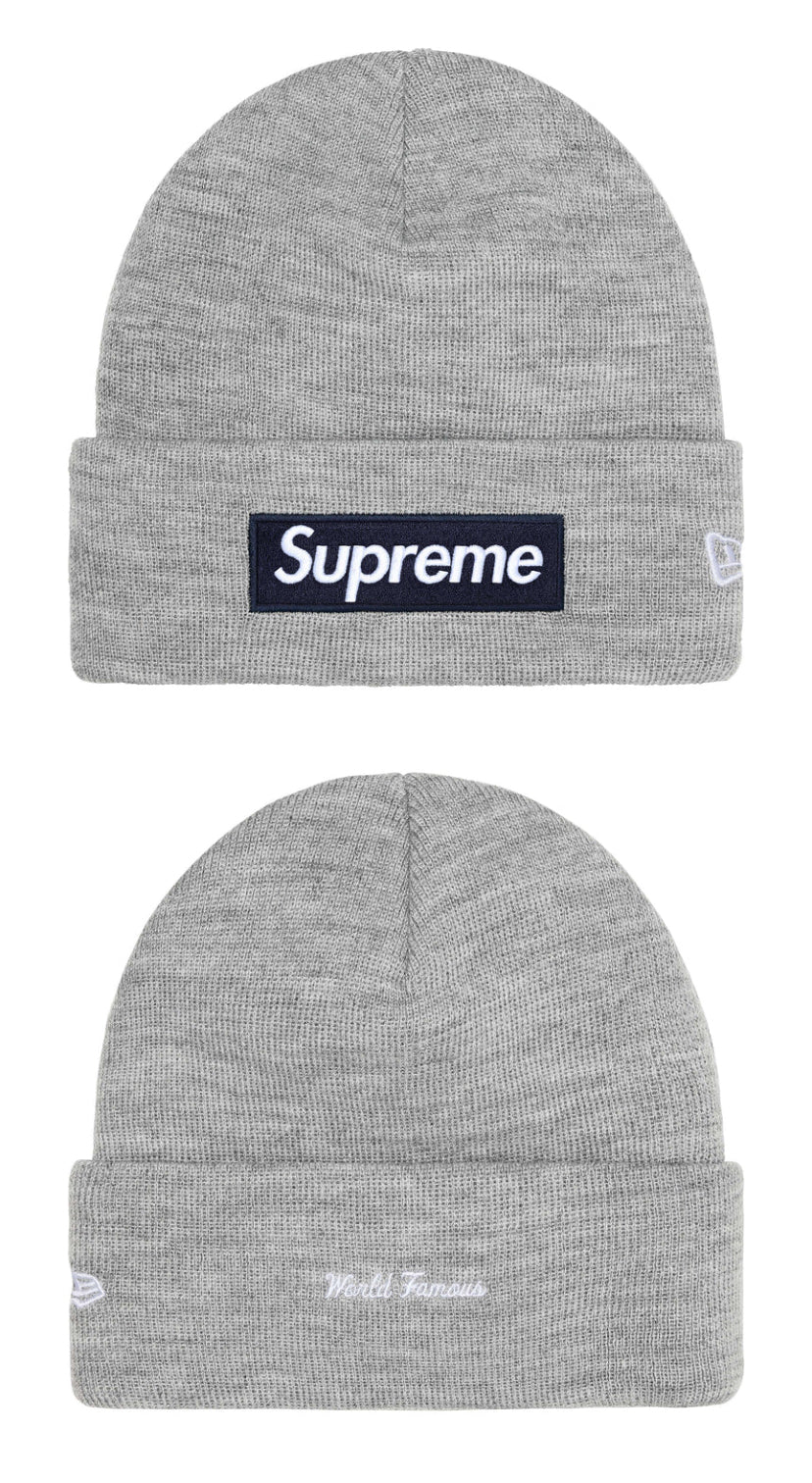 Supreme “Box Logo” Beanie- Grey