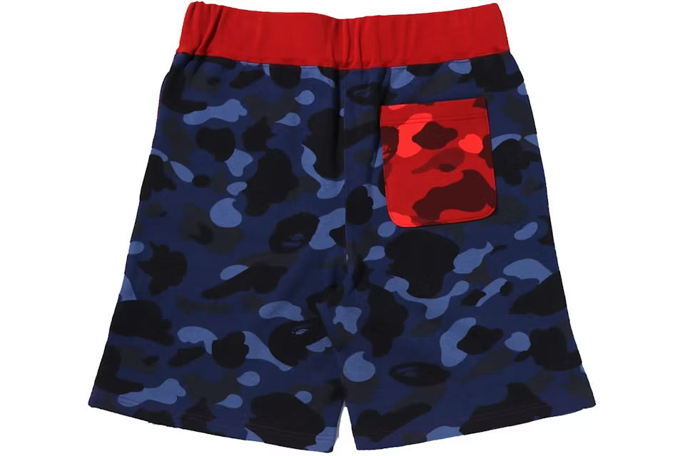 Bape “CRAZY CAMO” Shark Sweatshorts