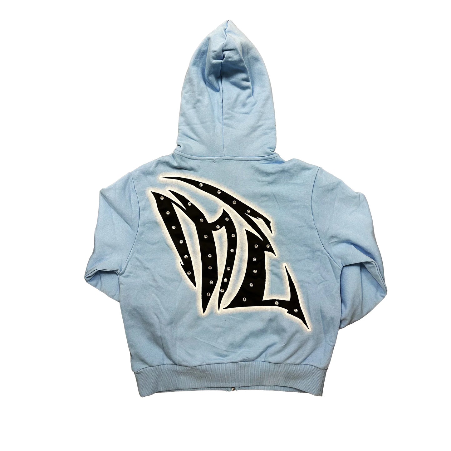 Mixed Emotion “GRAFFITI” Rhinestone Set Blue