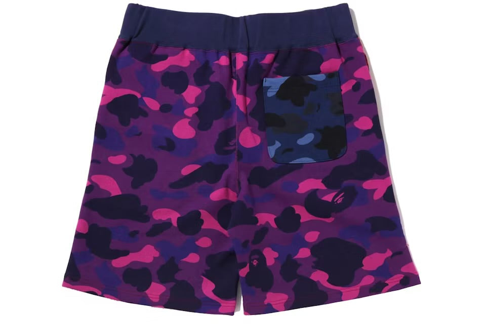 Bape “CRAZY CAMO” Shark Sweatshorts