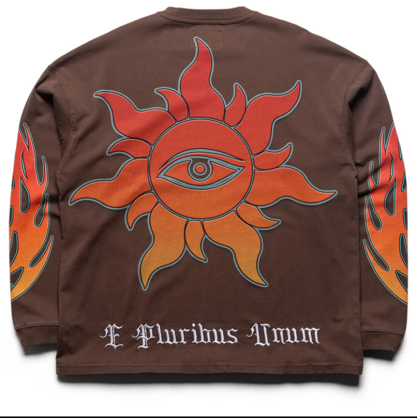 Godspeed “On the Run” L/S Tee- Mocha