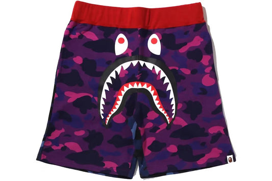 Bape “CRAZY CAMO” Shark Sweatshorts