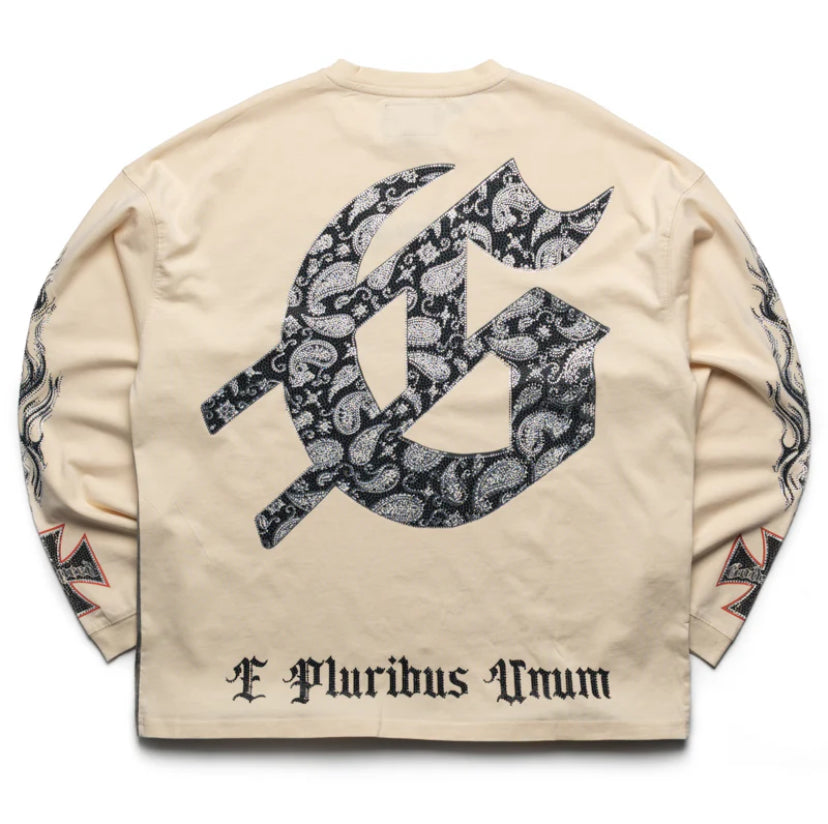 Godspeed “Hollywood Inferno” VVS L/S Tee- Bone
