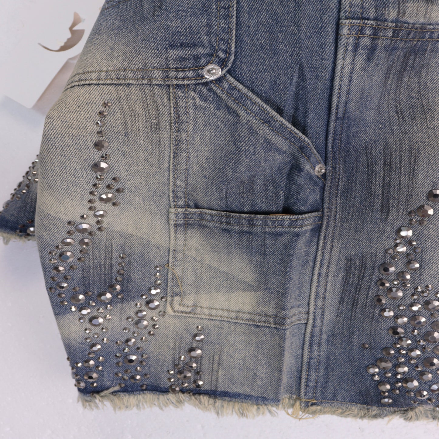 Hellstar Studded Jeans- Shorts