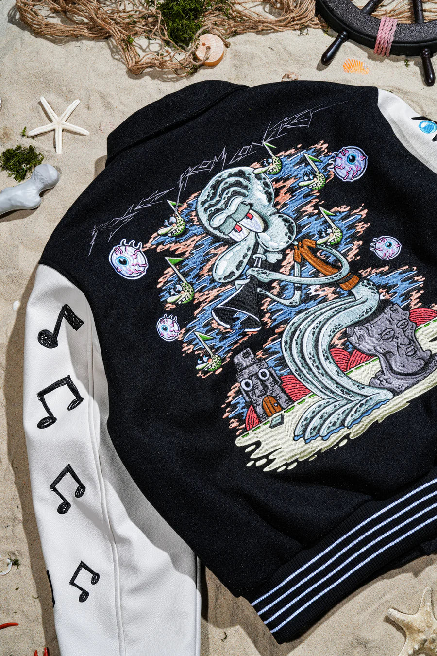 Civil Regime “SBS” Letterman Jacket Squidward