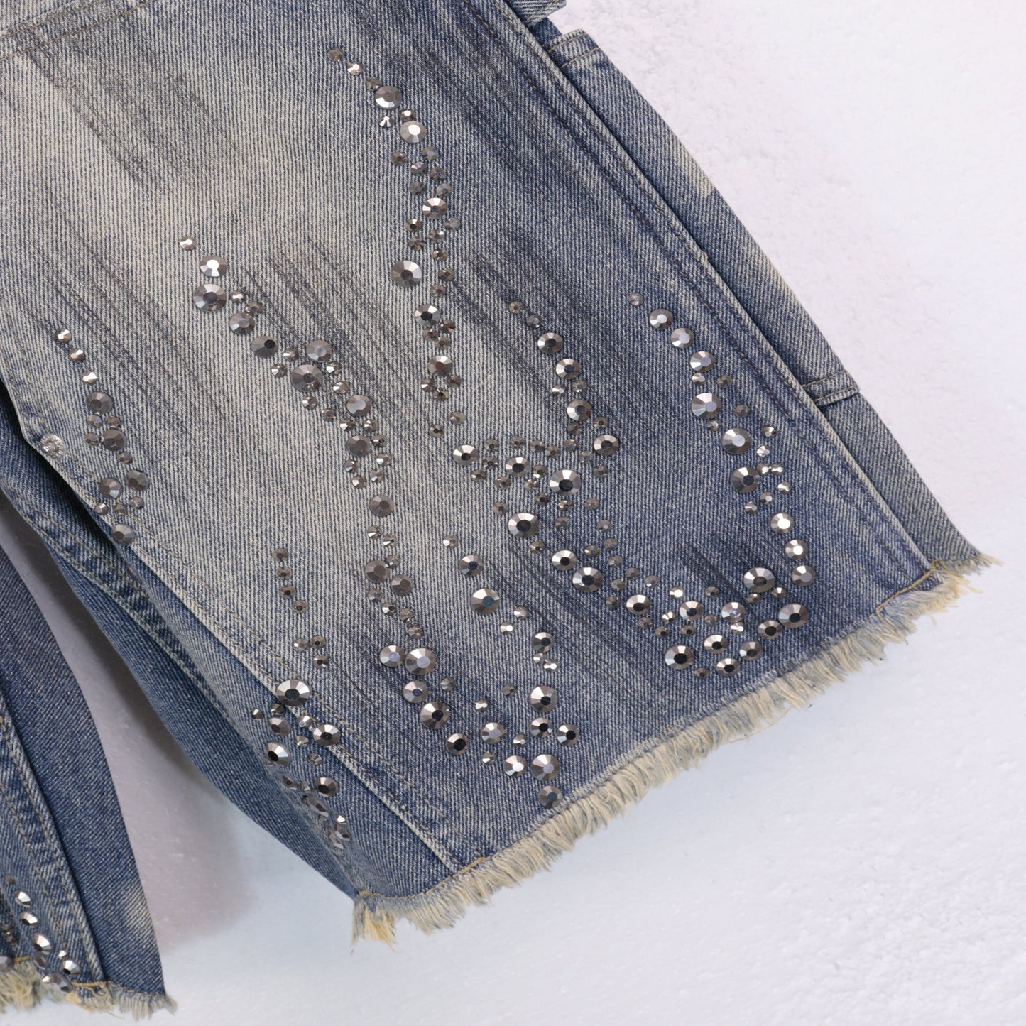 Hellstar Studded Jeans- Shorts