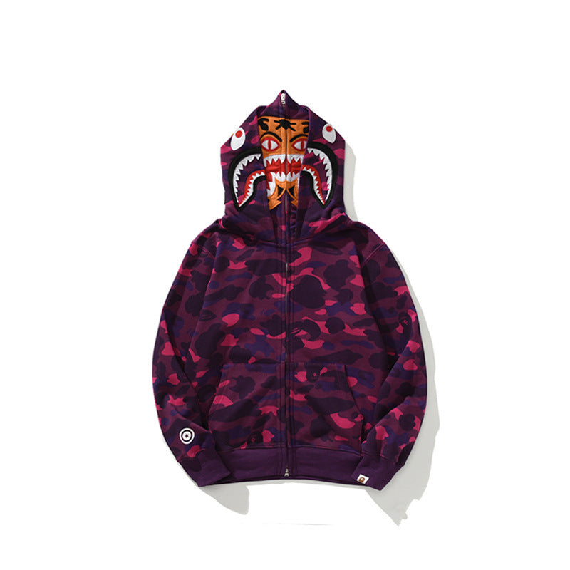 Bape Double Hoodie “TIGER”
