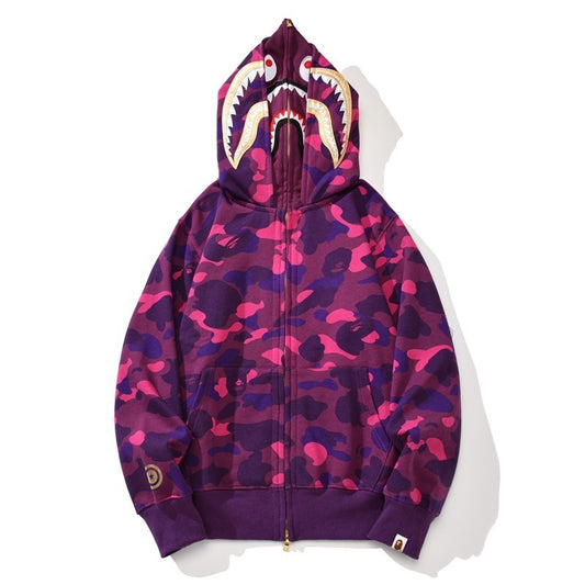 Bape Double Hoodie “SHARK”