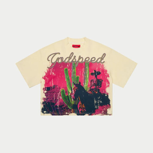 GODSPEED “WESTWORLD” T-SHIRT (BONE)