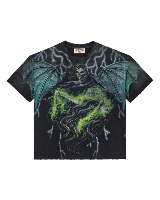Valley Dreams “Grim Big Tee”- Black
