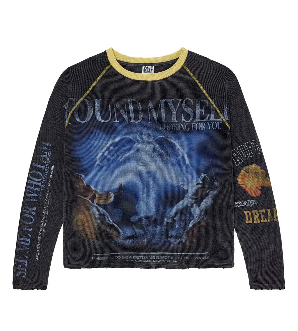 Valley Dreams “Lost & Found” Thermal- Black